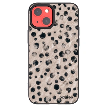 Picasee crna silikonska maskica za Apple iPhone 13 mini - Inked