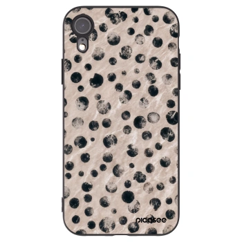Picasee crna silikonska maskica za Apple iPhone XR - Inked