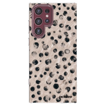 Picasee silikonska prozirna maskica za Samsung Galaxy S22 Ultra 5G - Inked