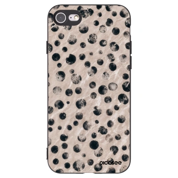 Picasee crna silikonska maskica za Apple iPhone SE 2022 - Inked