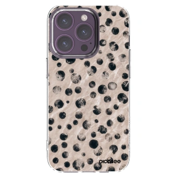 Picasee silikonska prozirna maskica za Apple iPhone 14 Pro - Inked