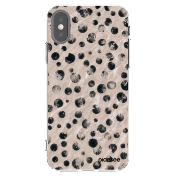 Picasee silikonska prozirna maskica za Apple iPhone X/XS - Inked