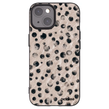 Picasee crna silikonska maskica za Apple iPhone 15 - Inked