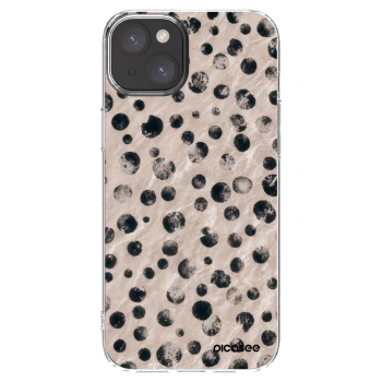 Picasee silikonska prozirna maskica za Apple iPhone 15 Plus - Inked