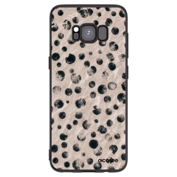 Picasee crna silikonska maskica za Samsung Galaxy S8 G950F - Inked