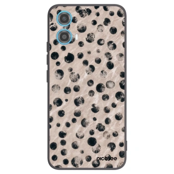 Picasee crna silikonska maskica za Motorola Moto G34 5G - Inked