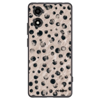 Picasee crna silikonska maskica za Motorola Moto E14 - Inked