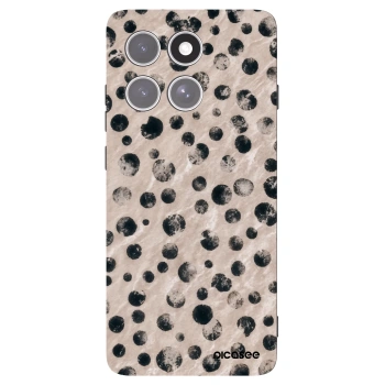 Picasee crna silikonska maskica za Motorola Edge 60 Pro - Inked