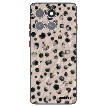 Picasee crna silikonska maskica za Motorola Edge 60 Fusion - Inked