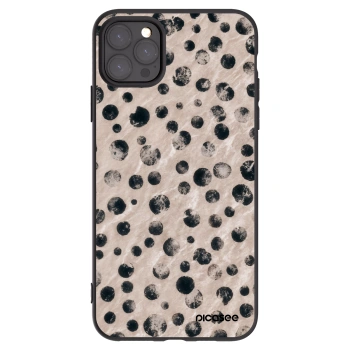 Picasee crna silikonska maskica za Apple iPhone 11 Pro Max - Inked