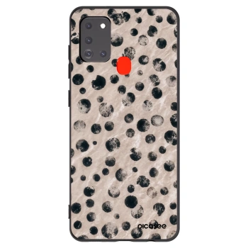 Picasee crna silikonska maskica za Samsung Galaxy A21s - Inked