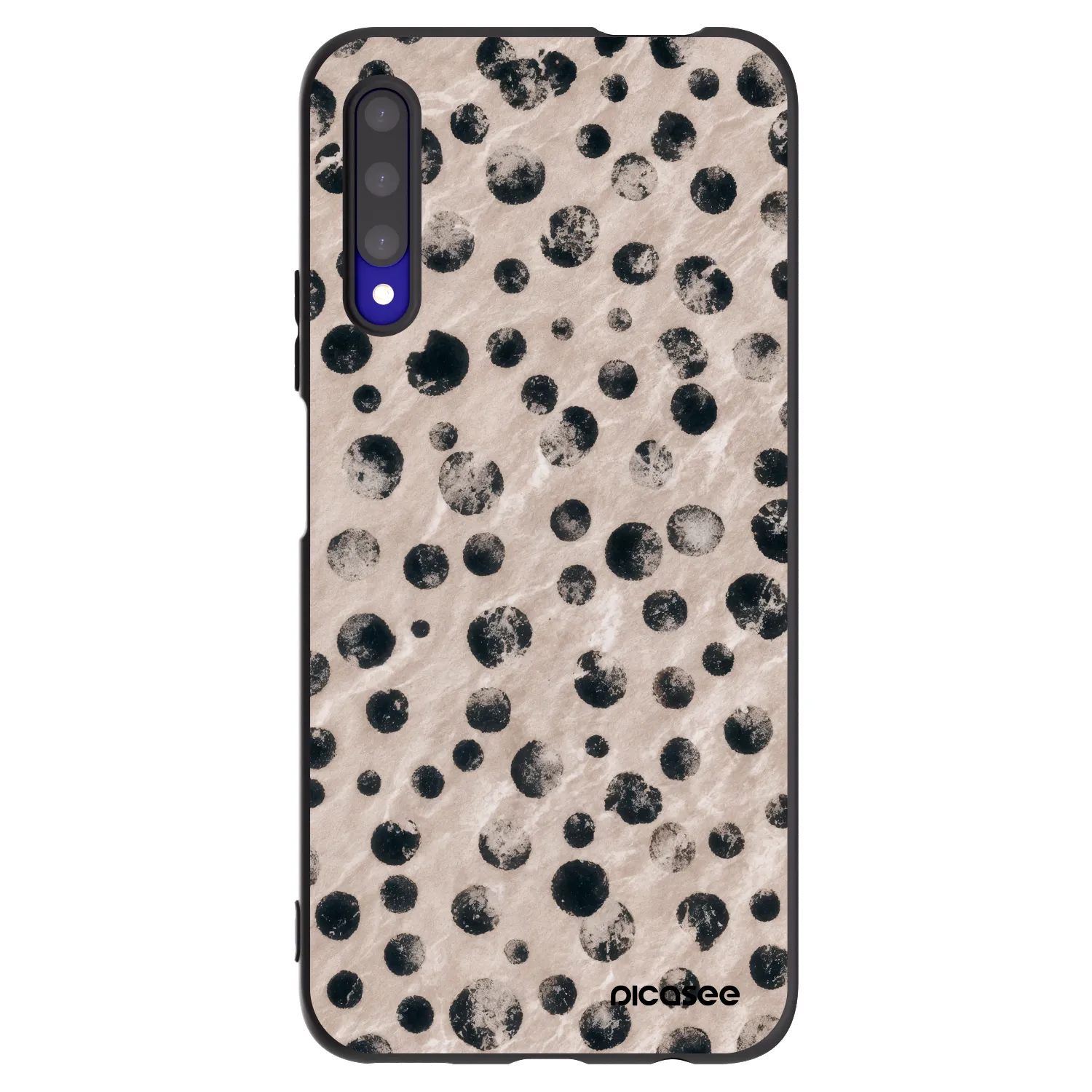 Picasee crna silikonska maskica za Honor 9X Pro - Inked