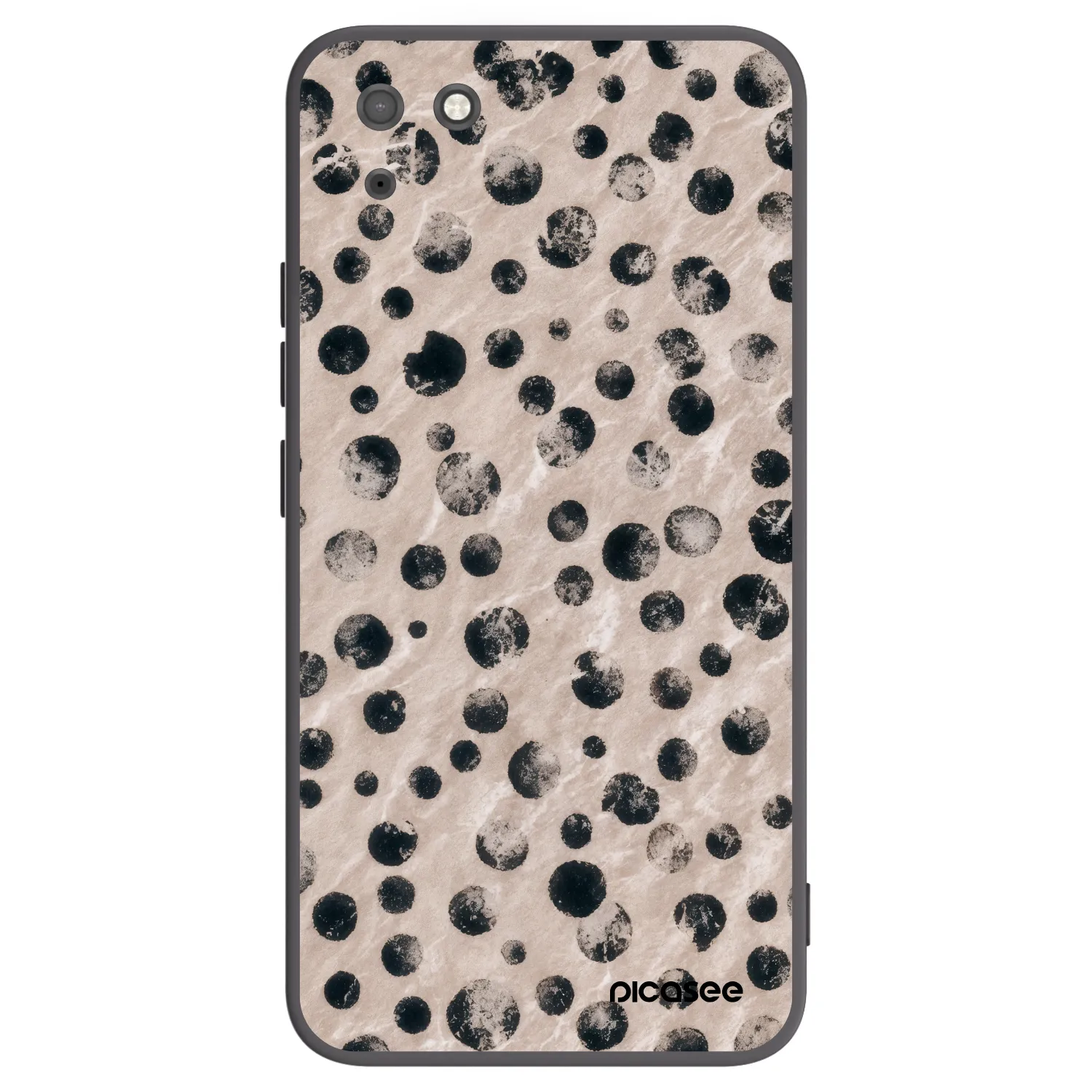 Picasee crna silikonska maskica za Huawei Y5P - Inked