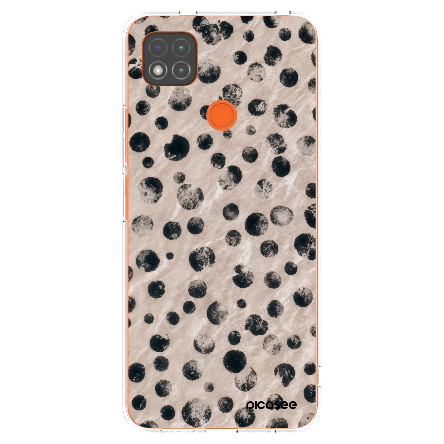 Picasee silikonska prozirna maskica za Xiaomi Redmi 9C - Inked