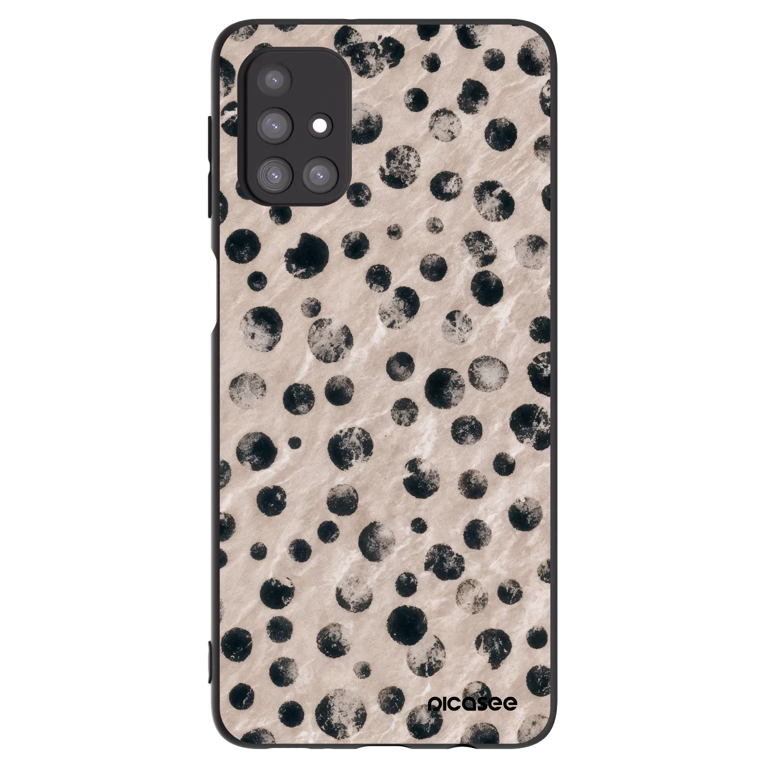 Picasee crna silikonska maskica za Samsung Galaxy M31s - Inked