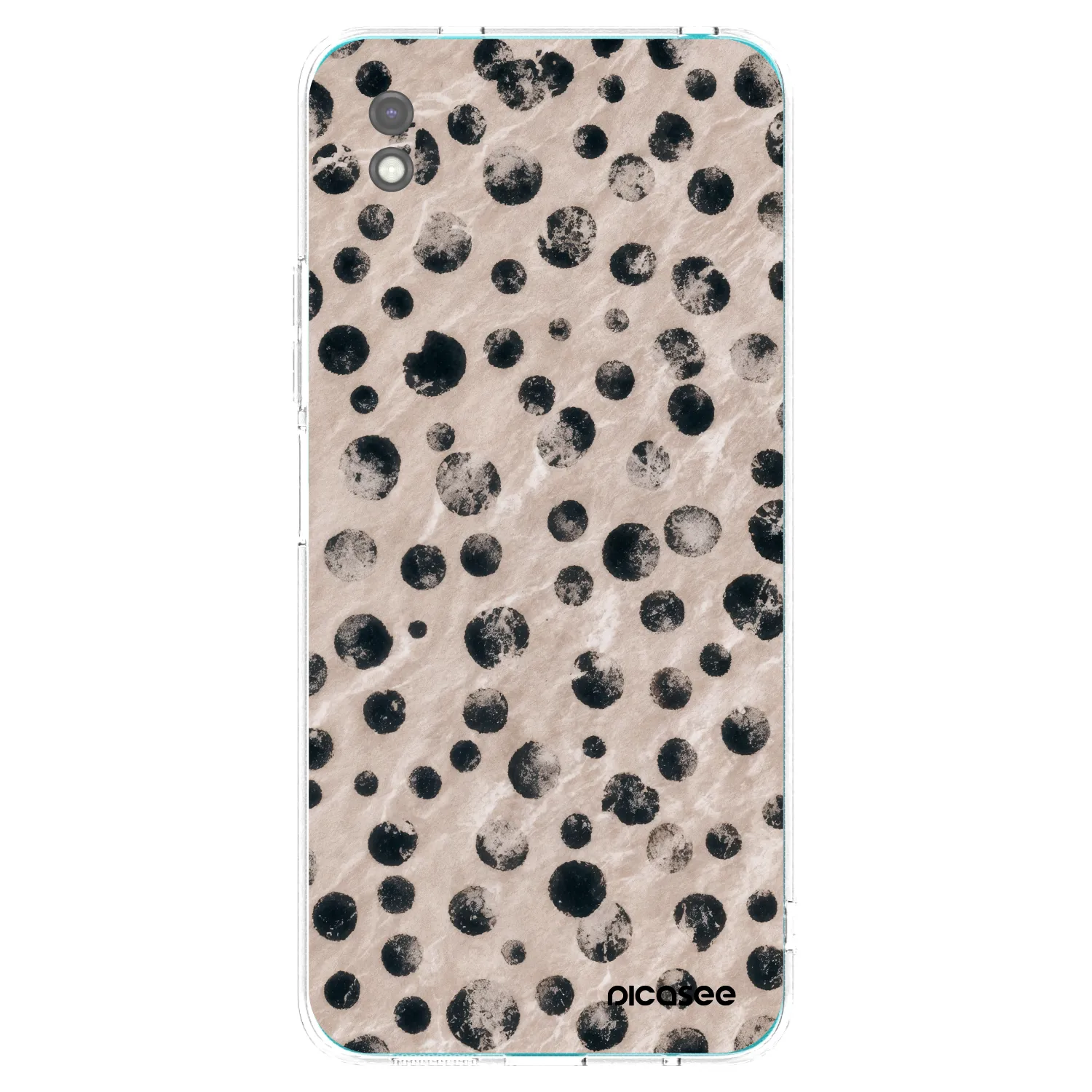 Picasee crna silikonska maskica za Xiaomi Redmi 9A - Inked