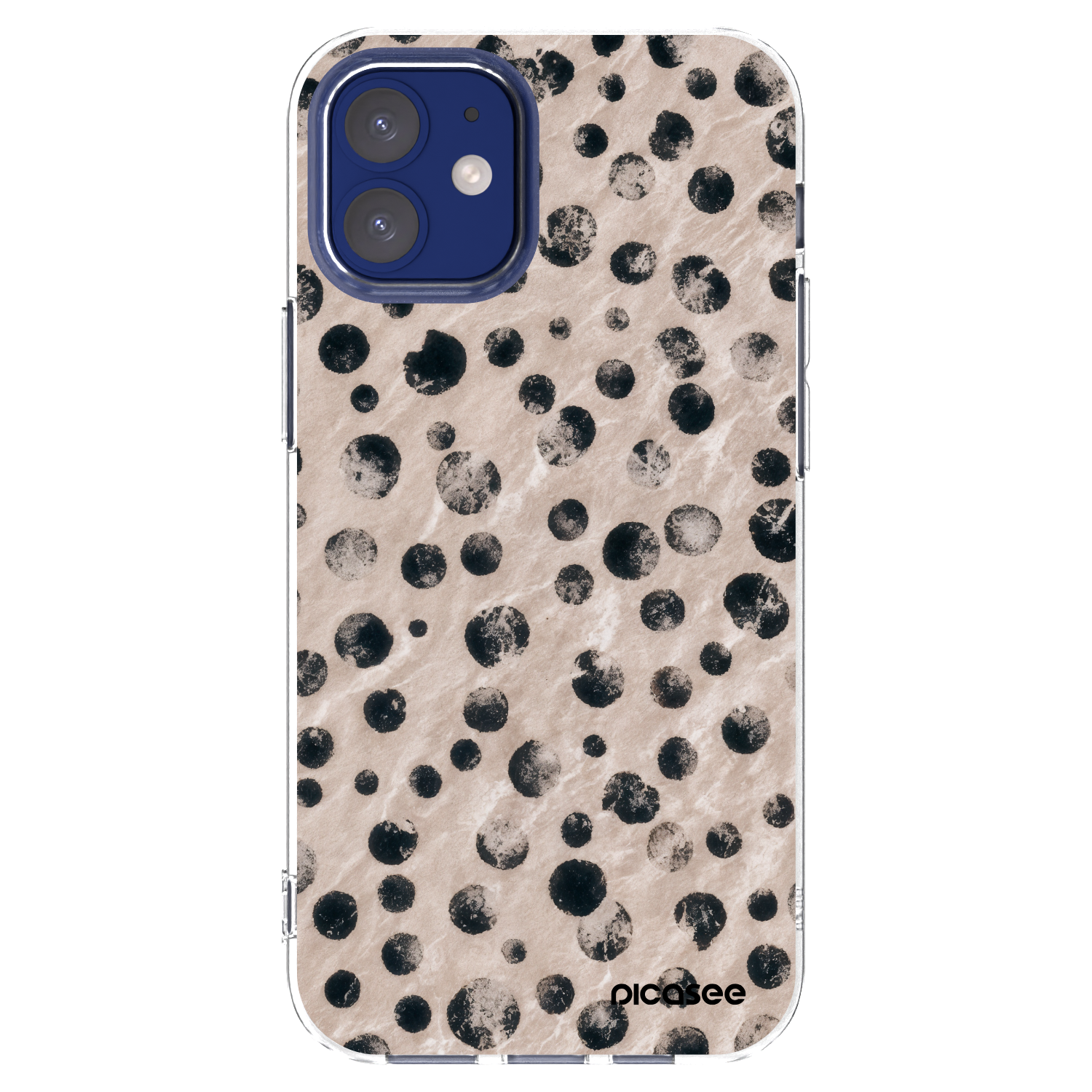 Picasee silikonska prozirna maskica za Apple iPhone 12 mini - Inked