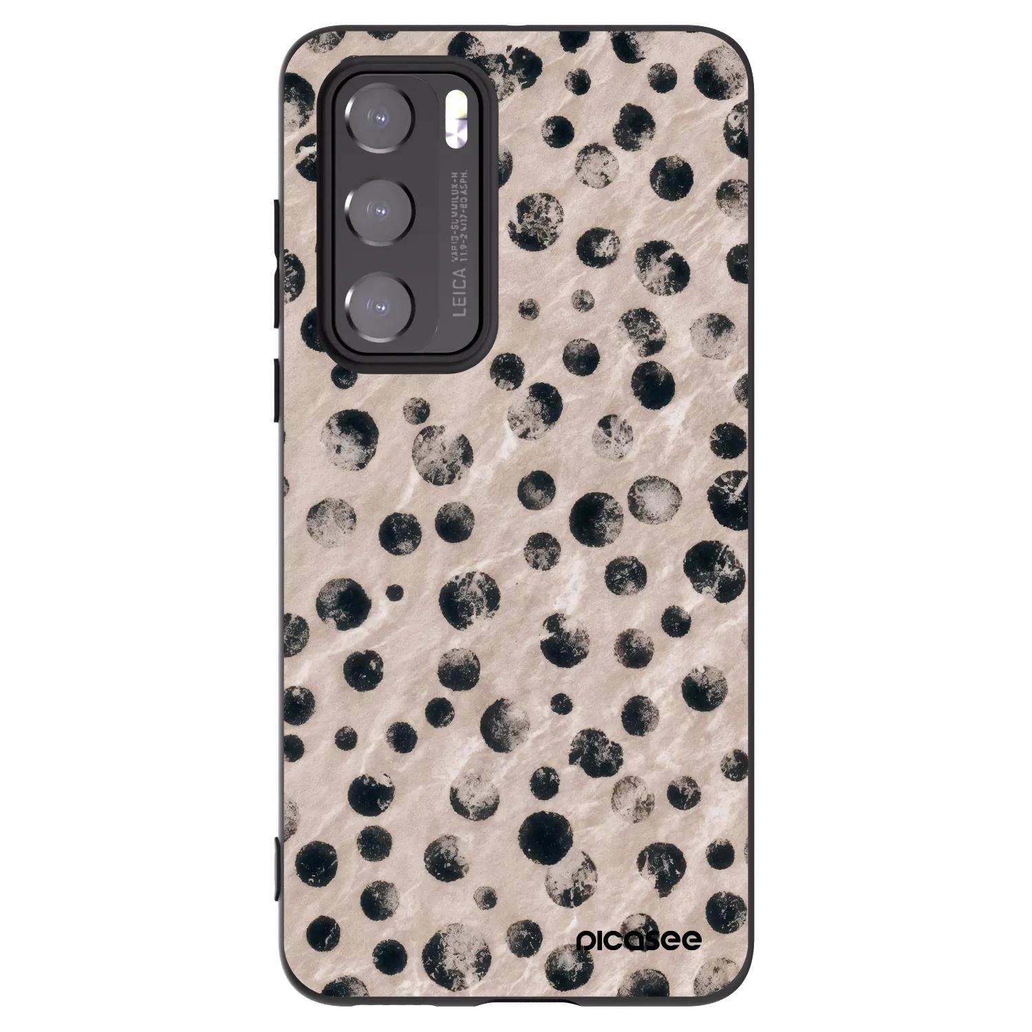 Picasee crna silikonska maskica za Huawei P40 - Inked