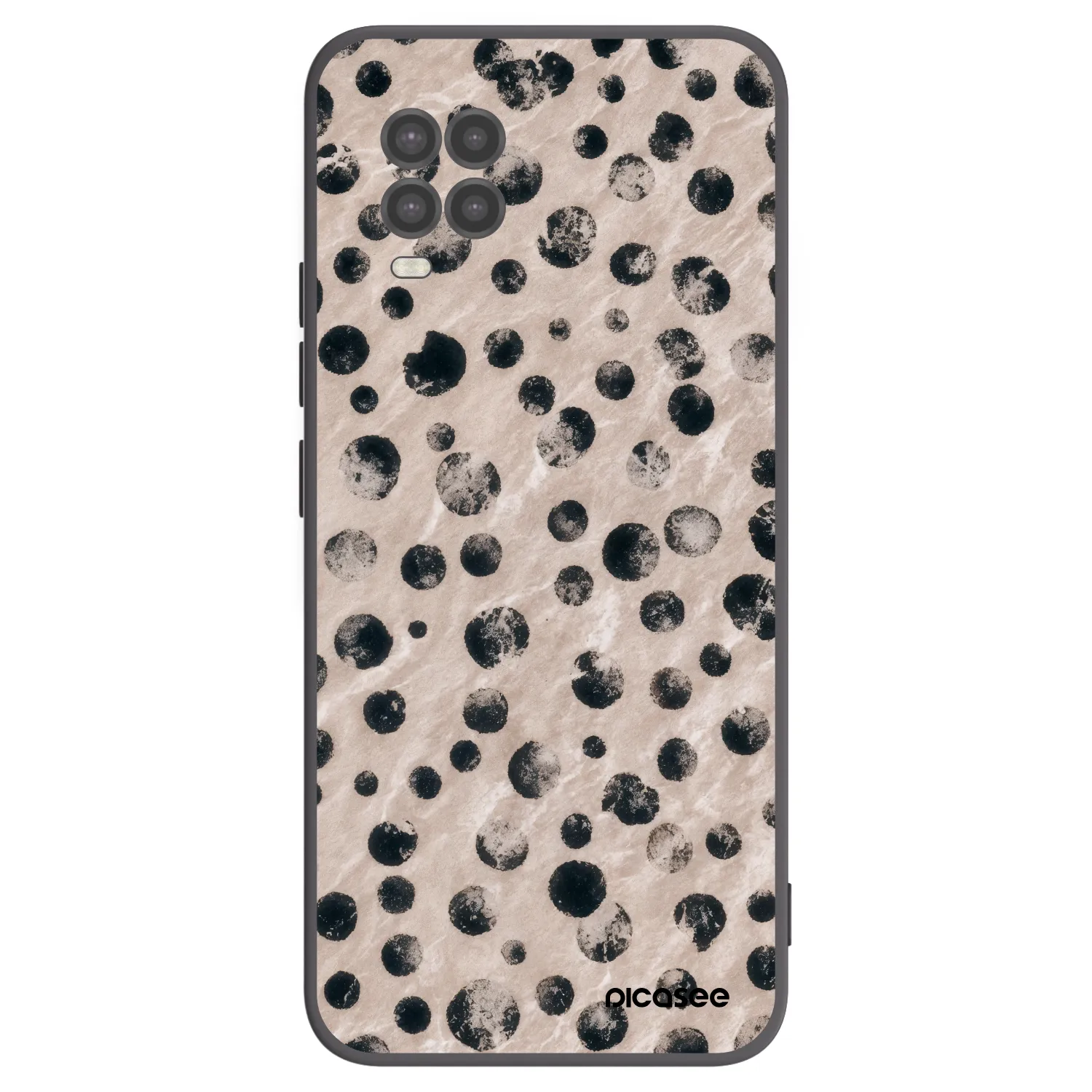 Picasee crna silikonska maskica za Xiaomi Mi 10 Lite - Inked