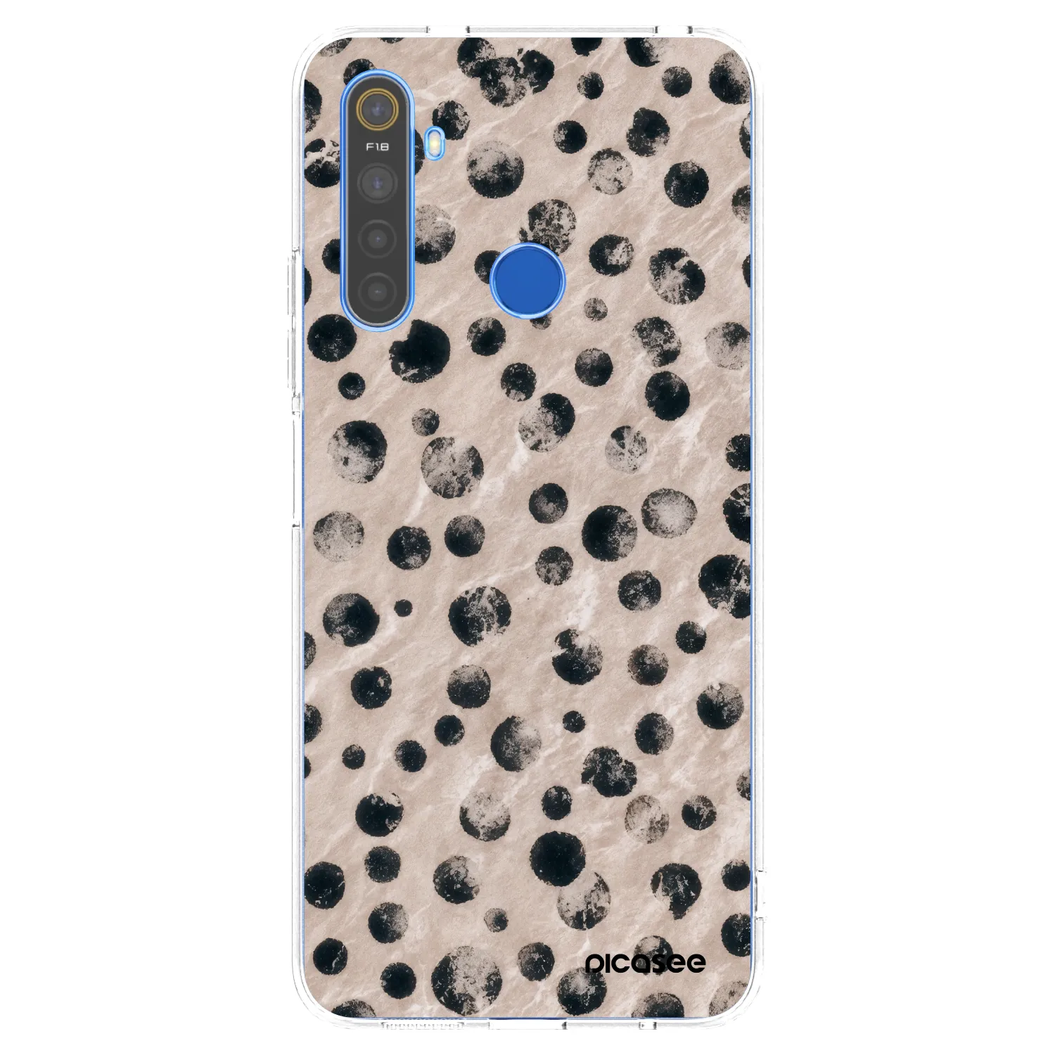 Picasee silikonska prozirna maskica za Realme 5 - Inked