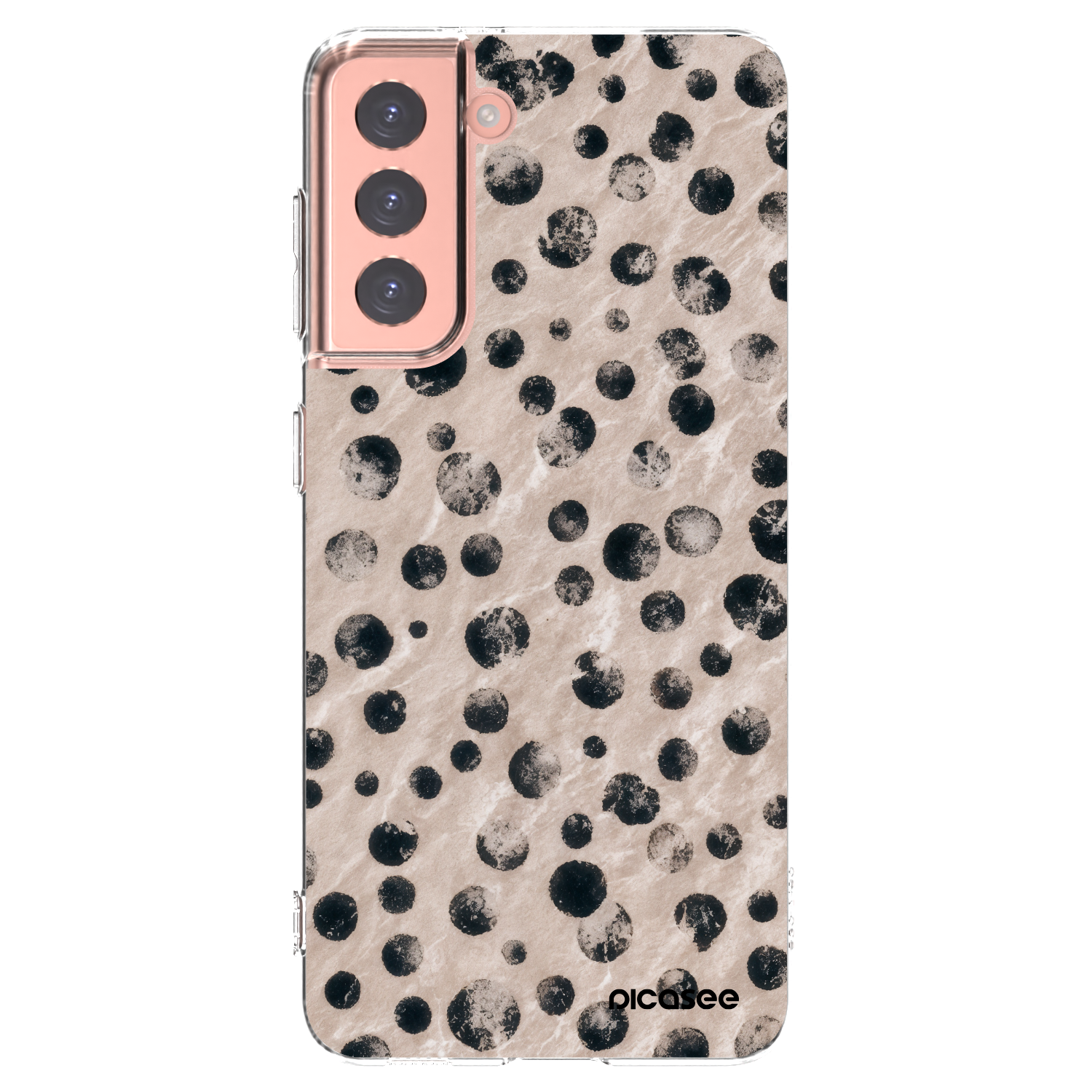 Picasee silikonska prozirna maskica za Samsung Galaxy S21 5G G991B - Inked