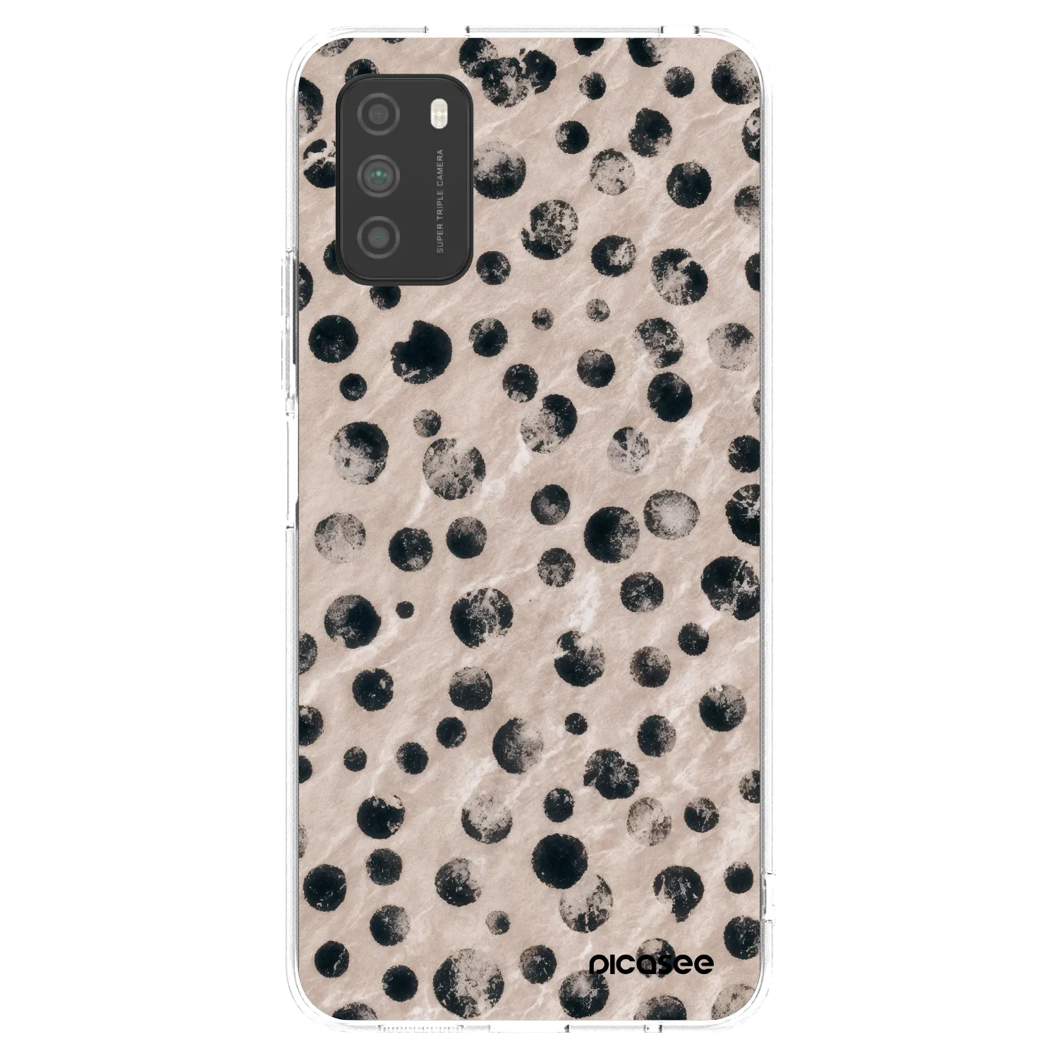 Picasee silikonska prozirna maskica za Xiaomi Poco M3 - Inked