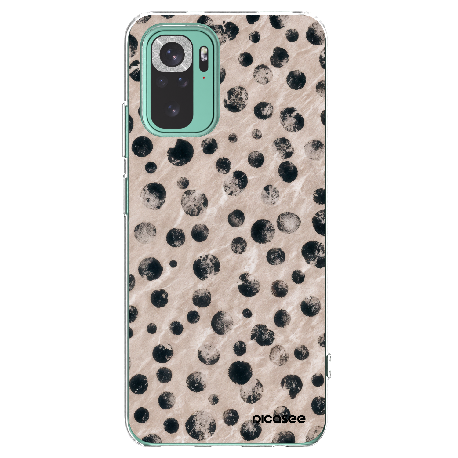 Picasee silikonska prozirna maskica za Xiaomi Redmi Note 10 Pro - Inked