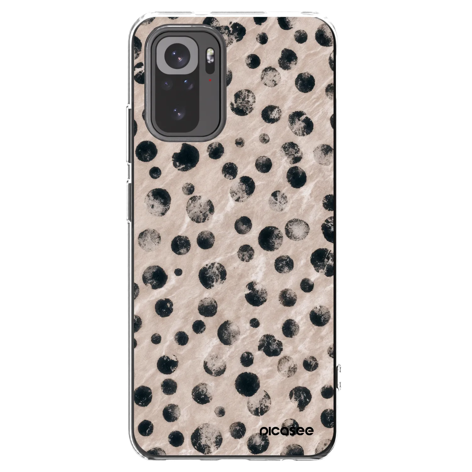 Picasee silikonska prozirna maskica za Xiaomi Redmi Note 10S - Inked