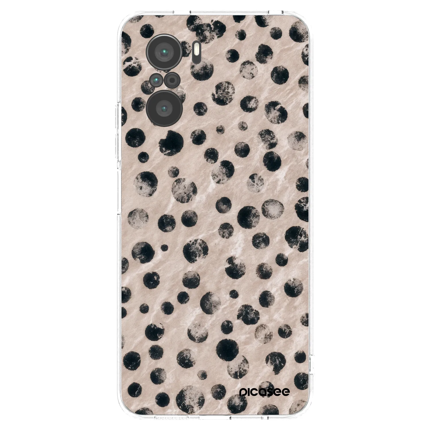 Picasee silikonska prozirna maskica za Xiaomi Poco F3 - Inked