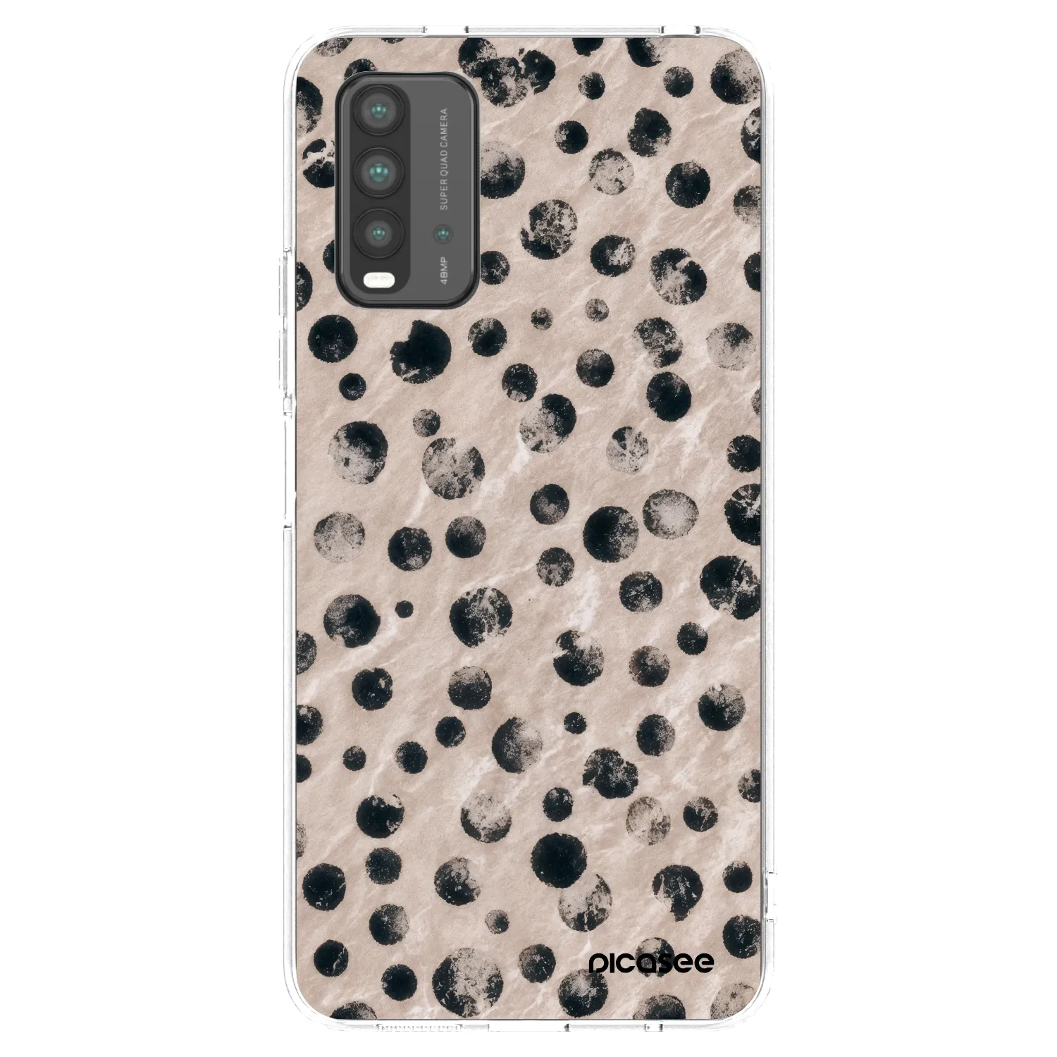 Picasee silikonska prozirna maskica za Xiaomi Redmi 9T - Inked