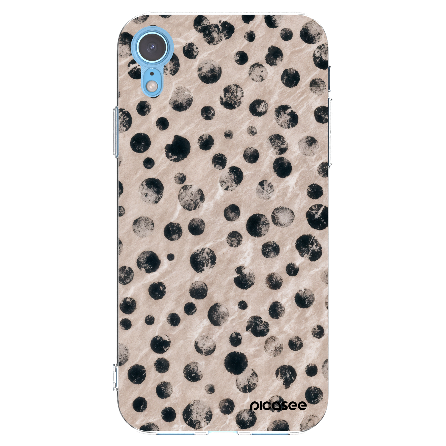 Picasee silikonska prozirna maskica za Apple iPhone XR - Inked