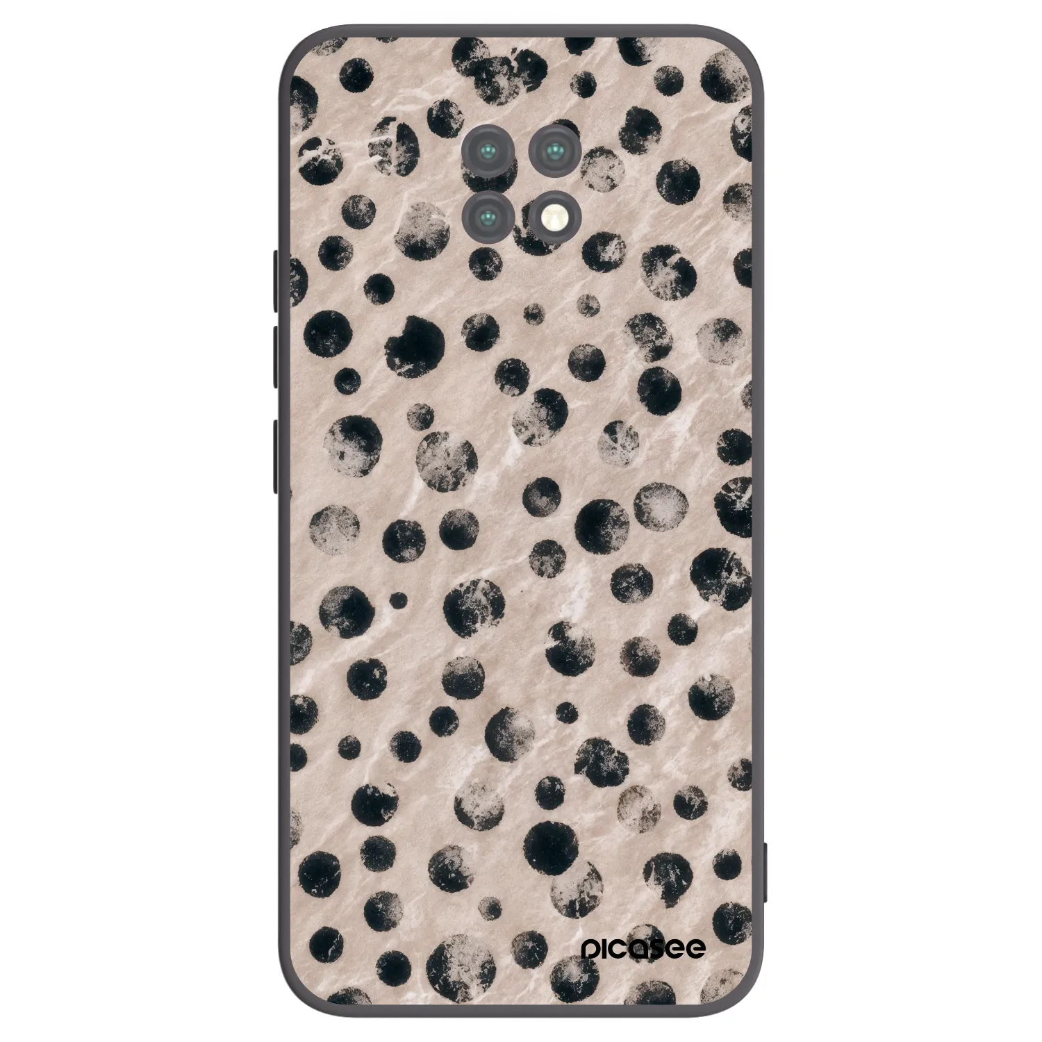 Picasee crna silikonska maskica za Xiaomi Redmi Note 9T - Inked