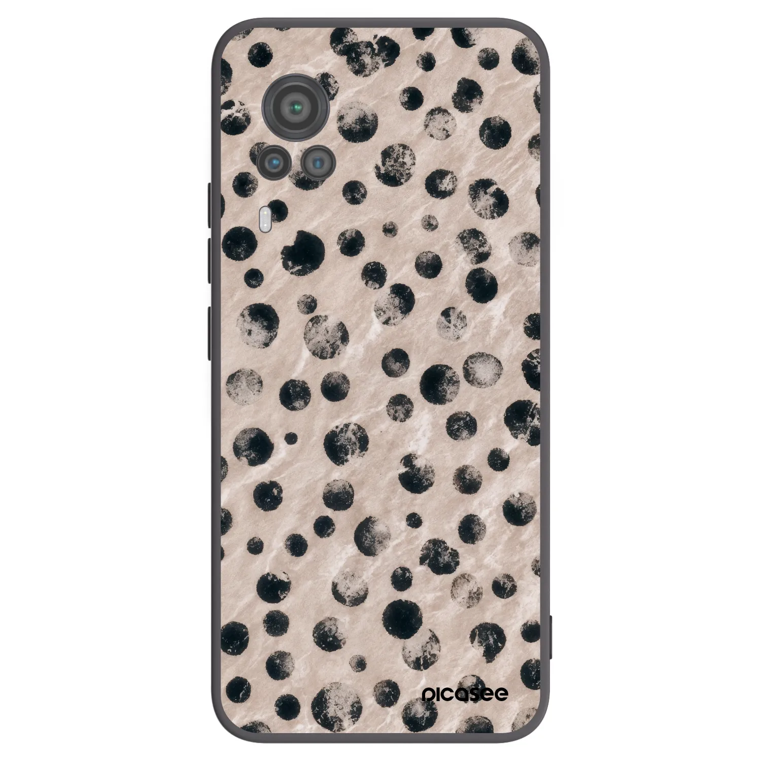 Picasee crna silikonska maskica za Vivo X60 Pro 5G - Inked