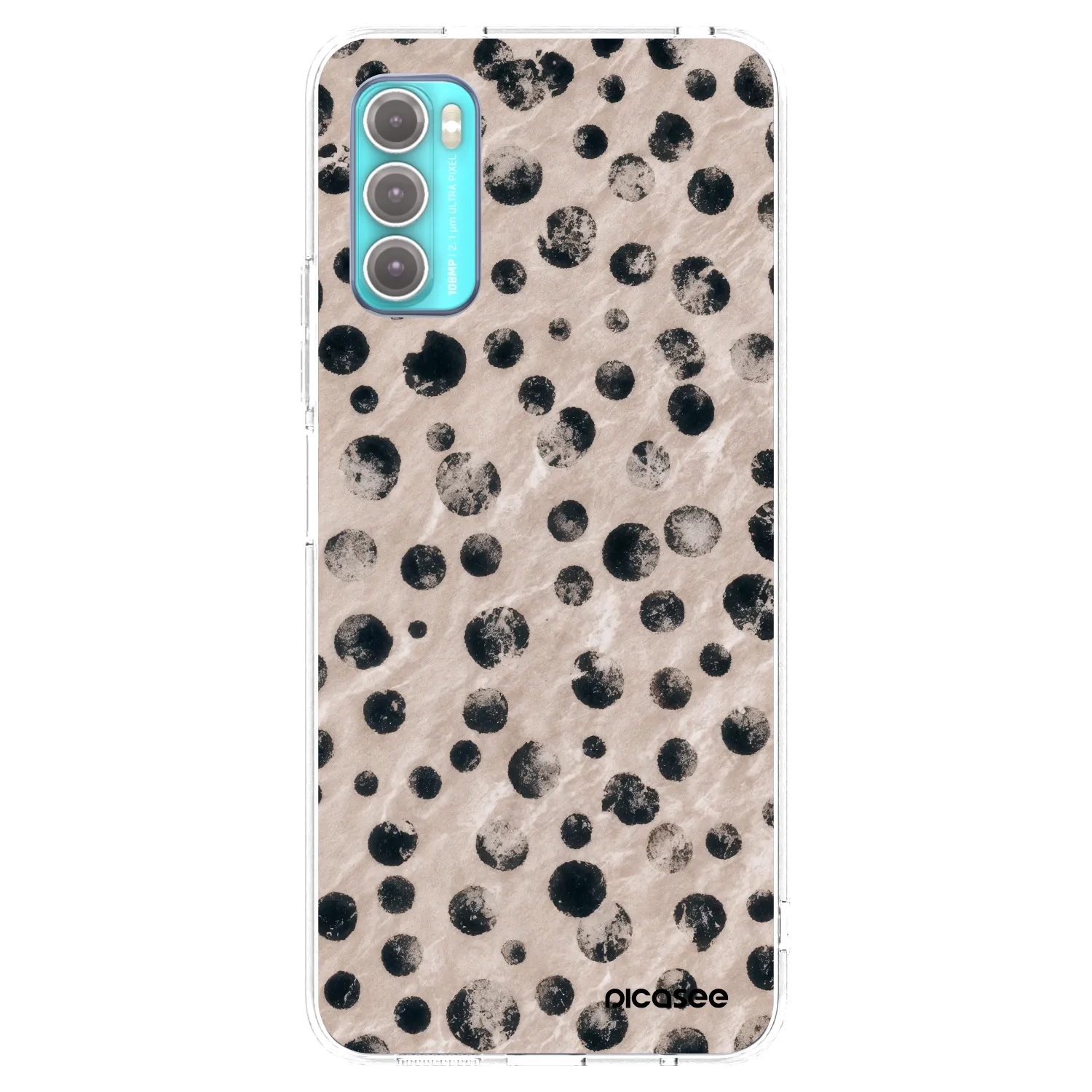 Picasee silikonska prozirna maskica za Motorola Moto G60 - Inked