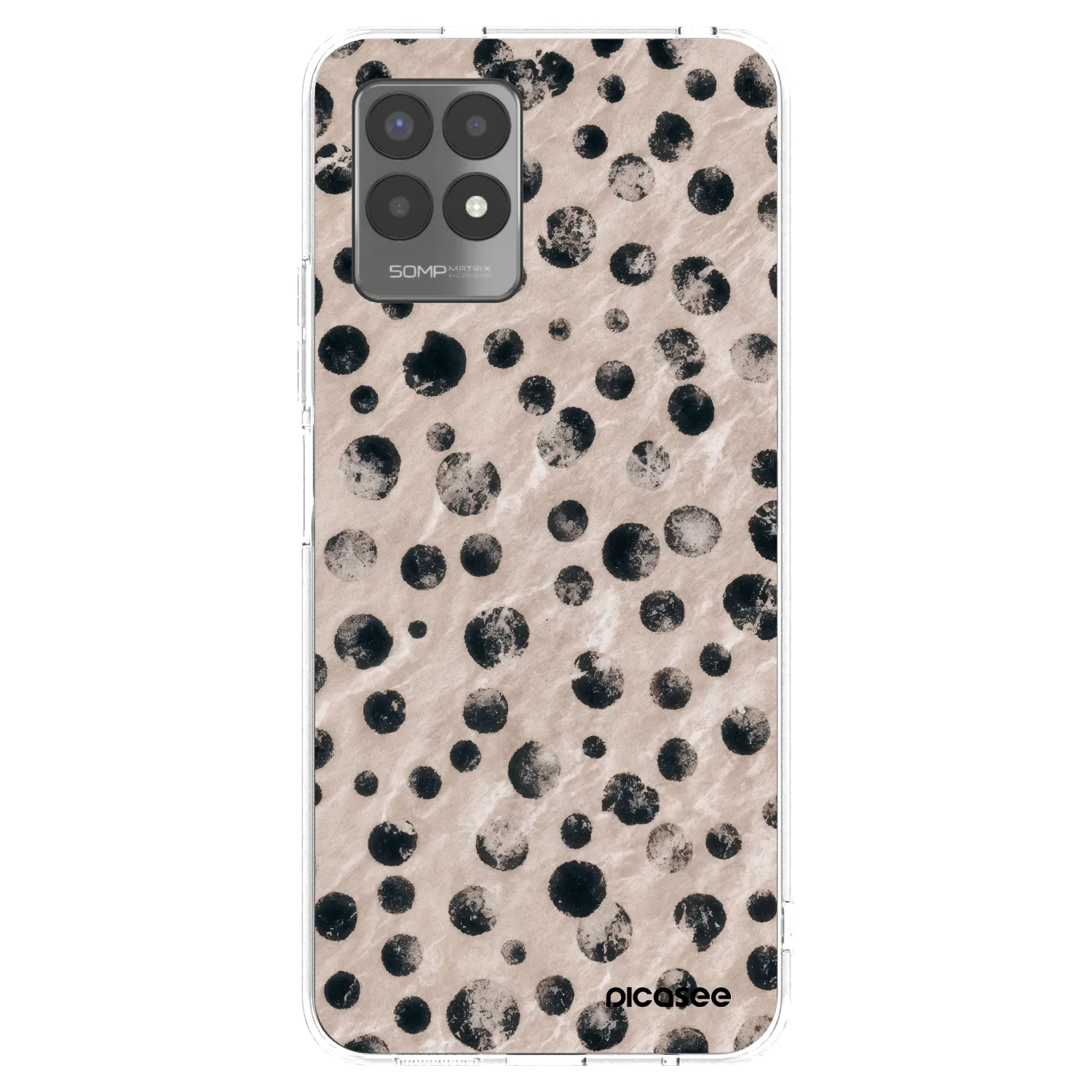 Picasee silikonska prozirna maskica za Realme 8i - Inked