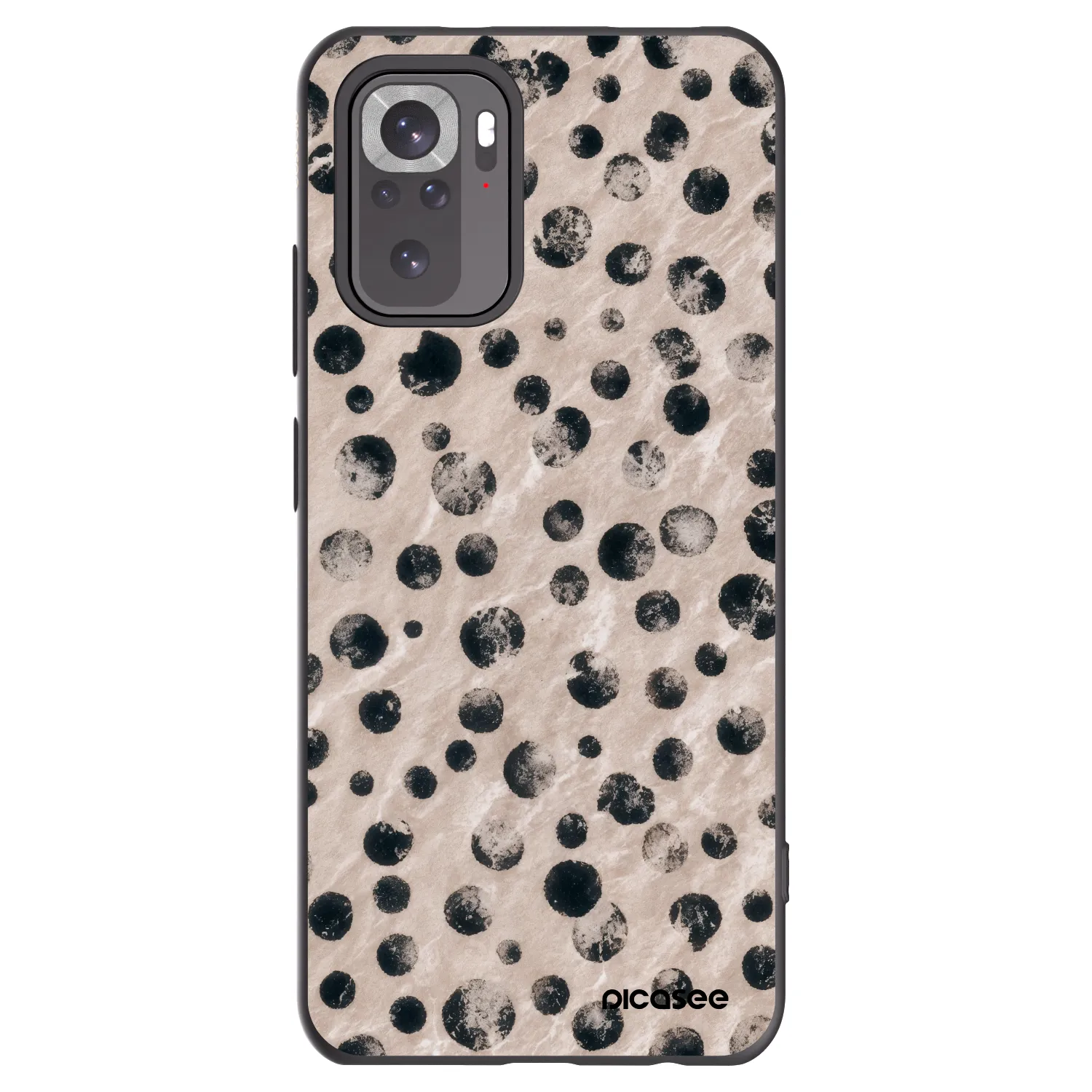 Picasee crna silikonska maskica za Xiaomi Redmi Note 11S 4G - Inked