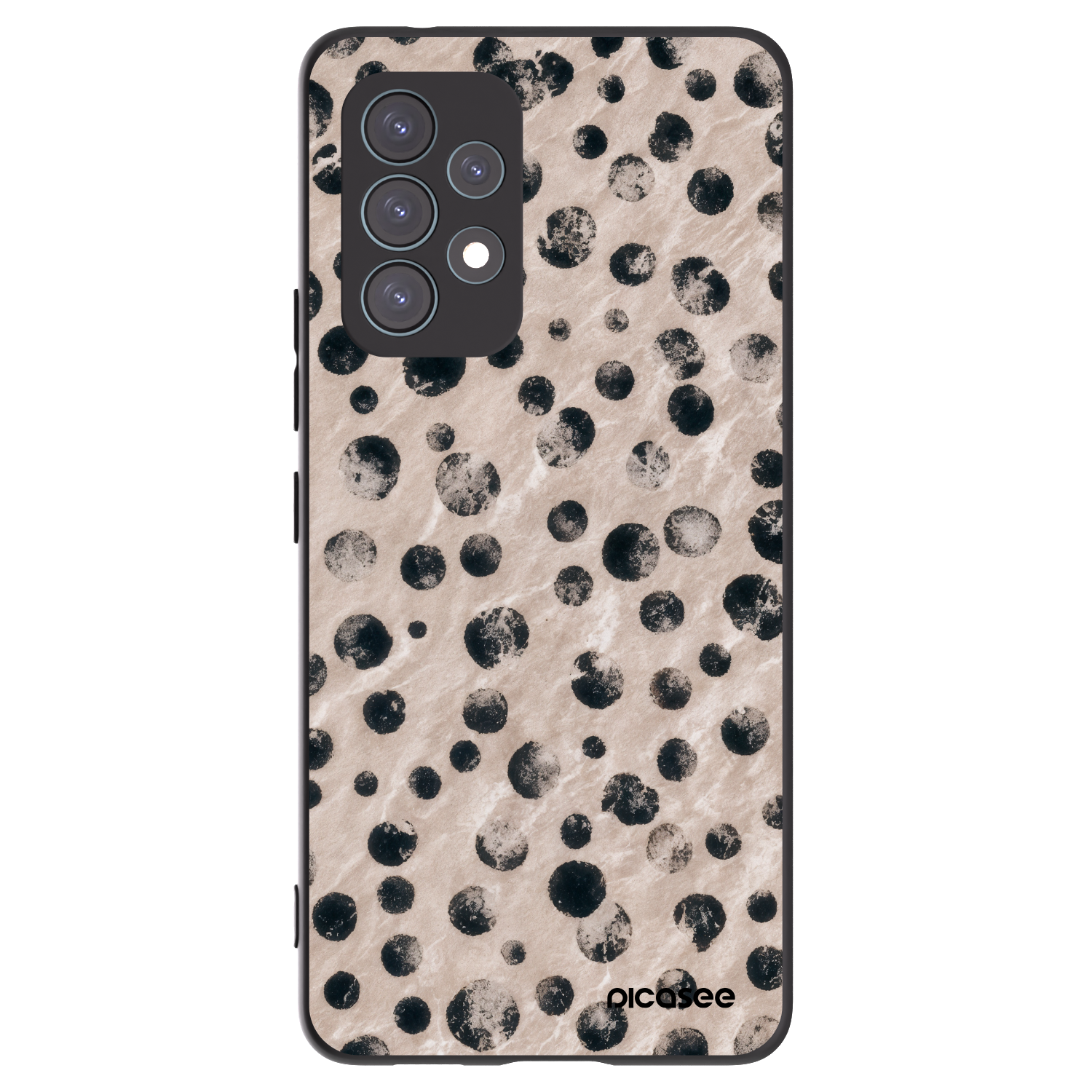 Picasee crna silikonska maskica za Samsung Galaxy A53 5G A536 - Inked