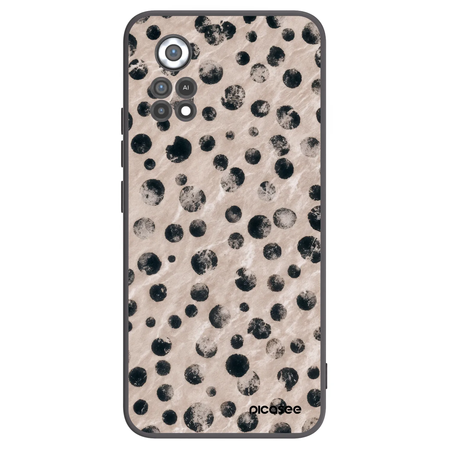 Picasee crna silikonska maskica za Xiaomi Poco X4 Pro 5G - Inked