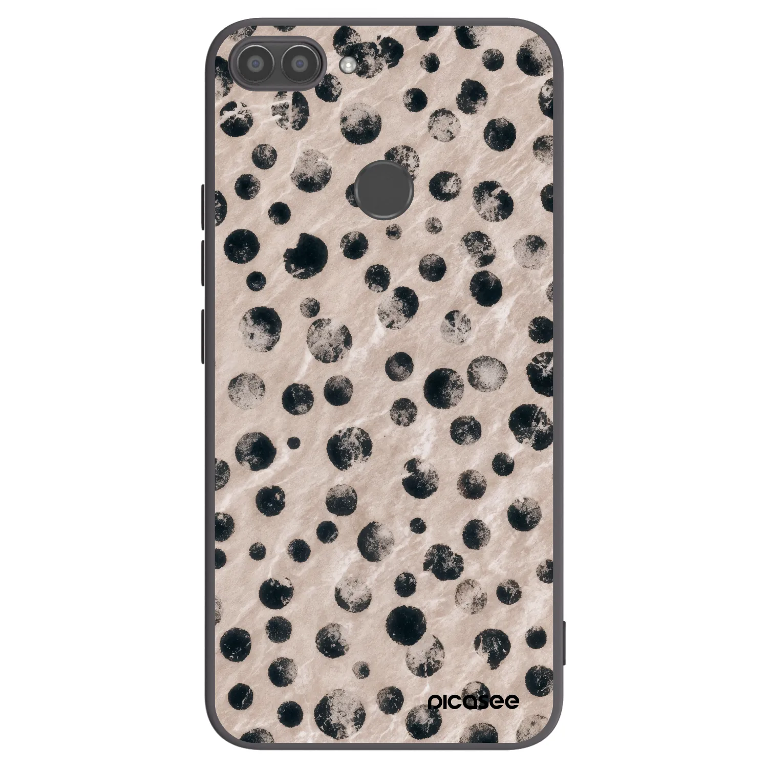 Picasee crna silikonska maskica za Huawei P Smart - Inked