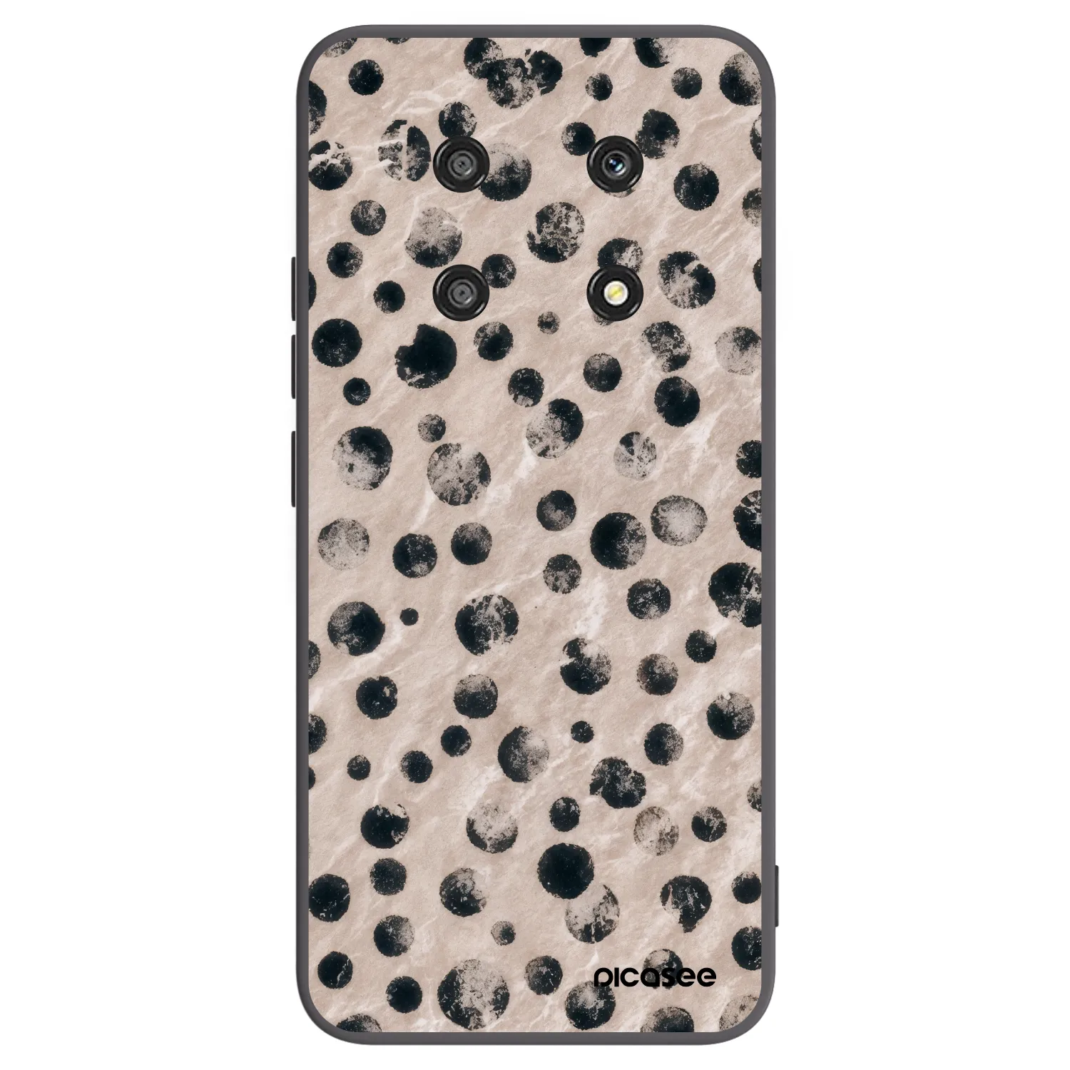 Picasee crna silikonska maskica za Honor Magic4 Lite 5G - Inked