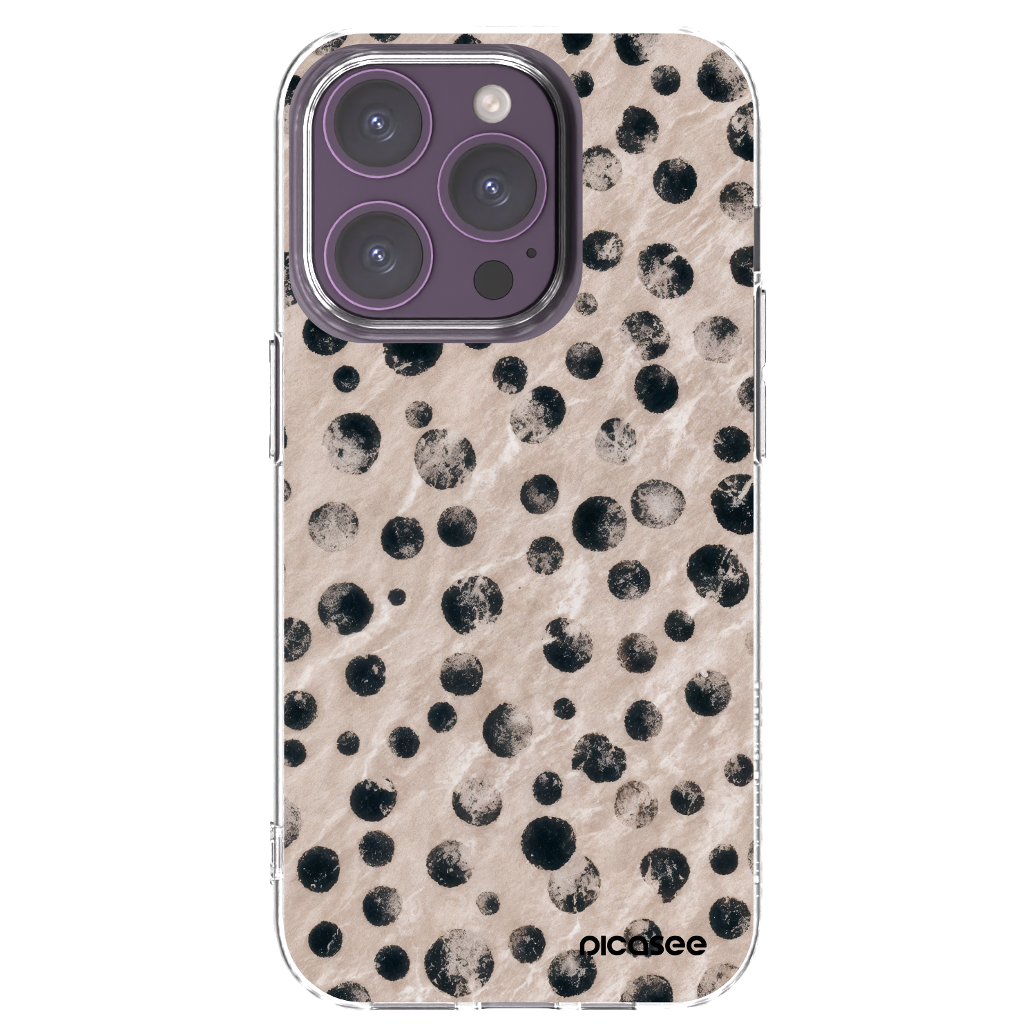 Picasee silikonska prozirna maskica za Apple iPhone 14 Pro - Inked