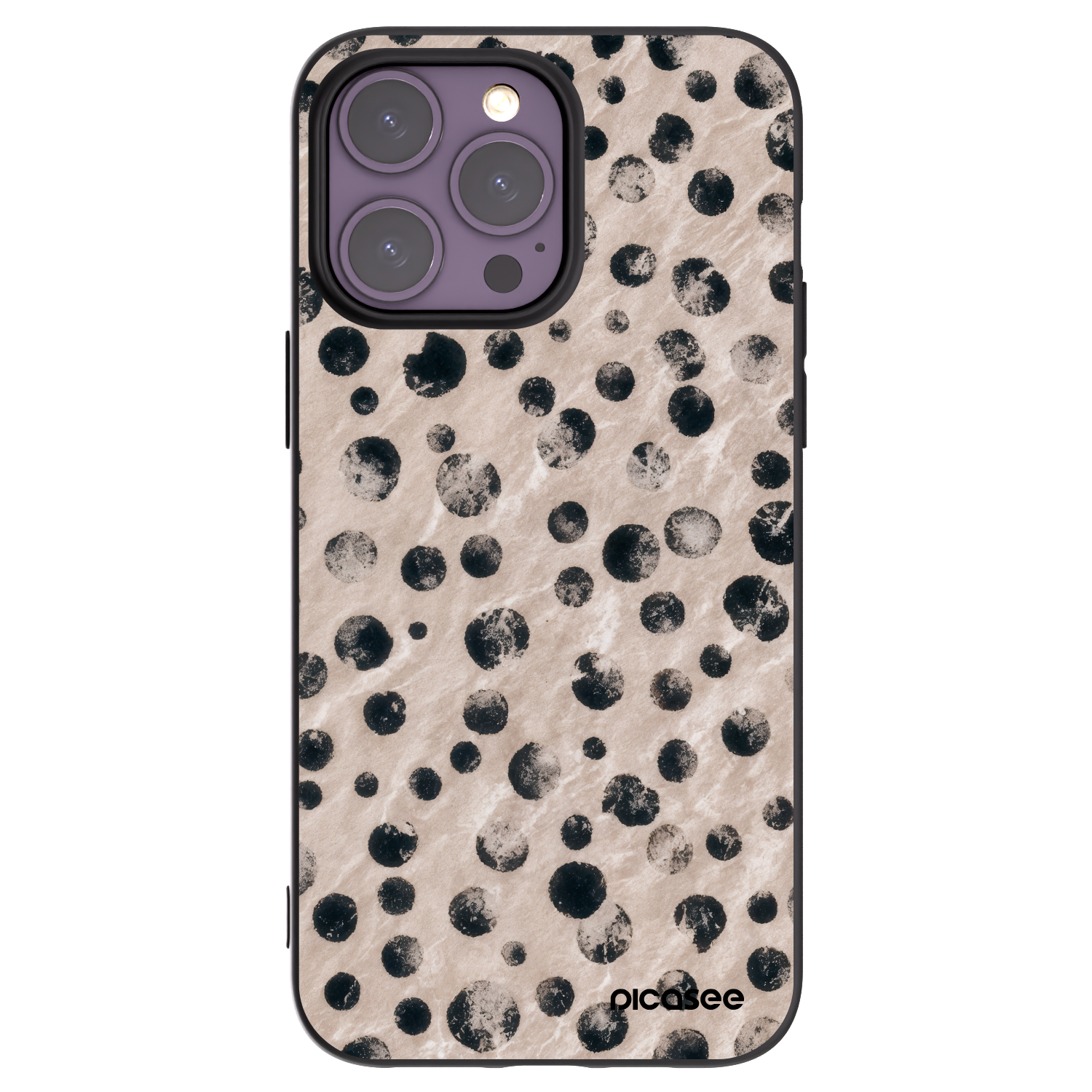 Picasee crna silikonska maskica za Apple iPhone 14 Pro Max - Inked