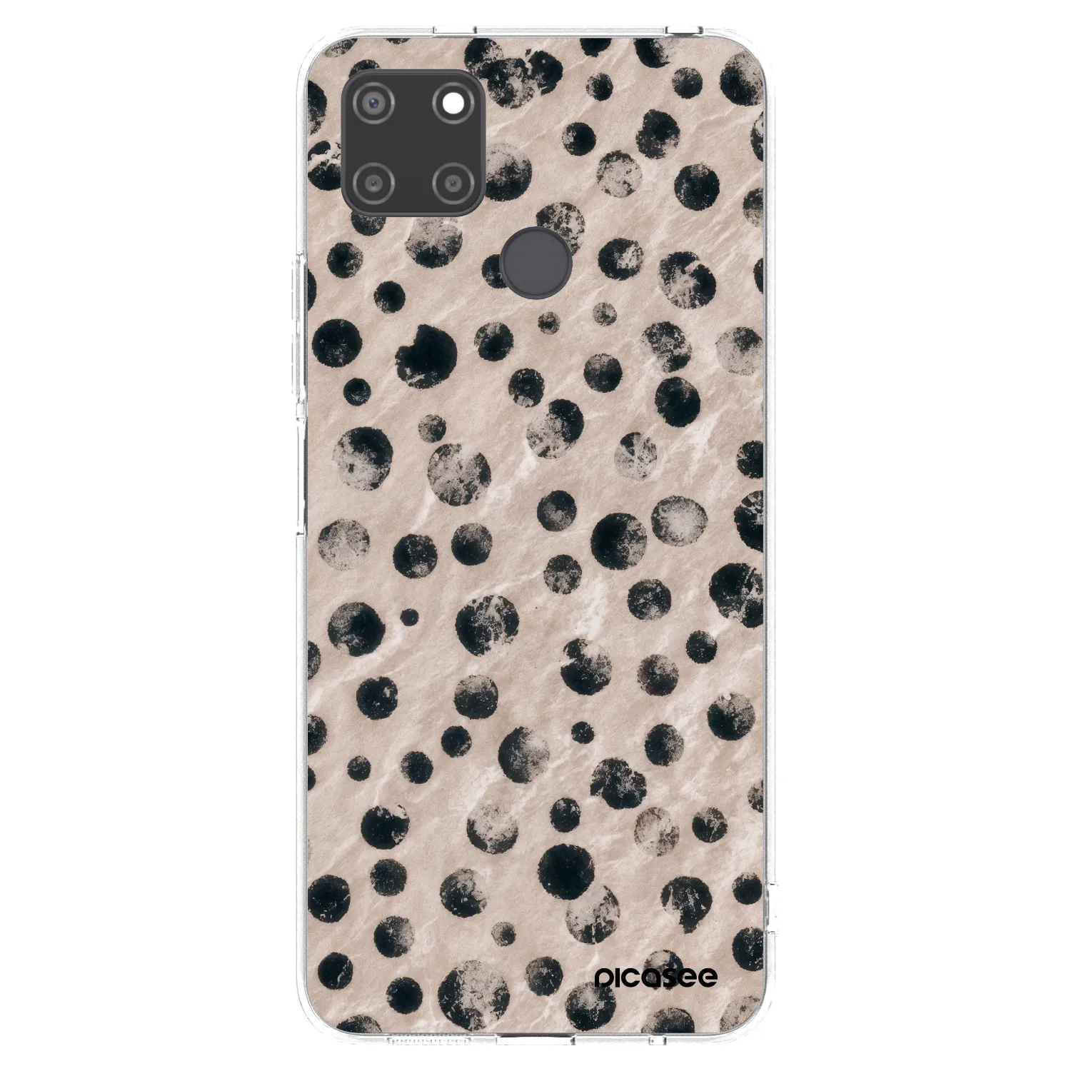 Picasee silikonska prozirna maskica za Realme C21Y - Inked