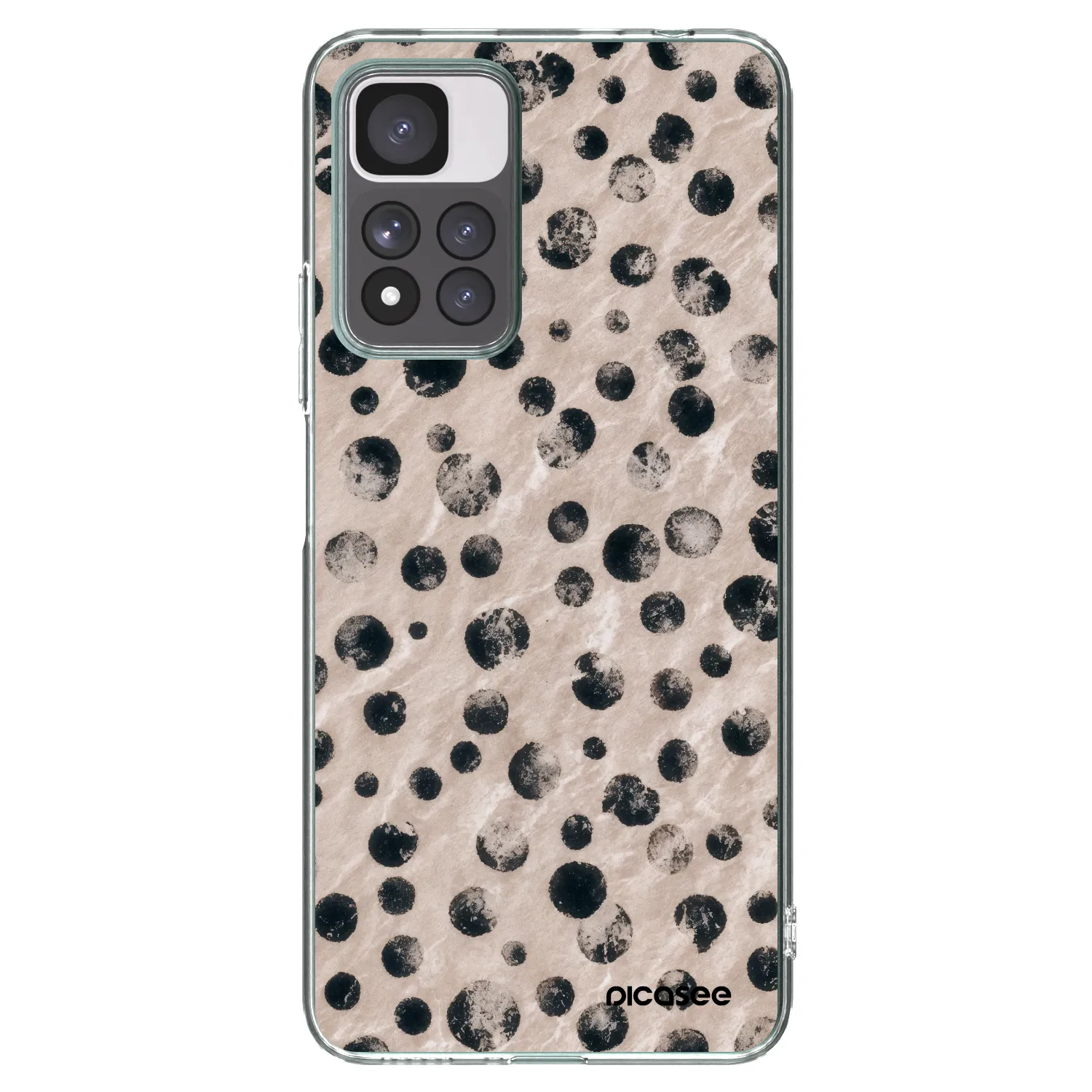 Picasee silikonska prozirna maskica za Xiaomi Redmi Note 11 Pro+ 5G - Inked