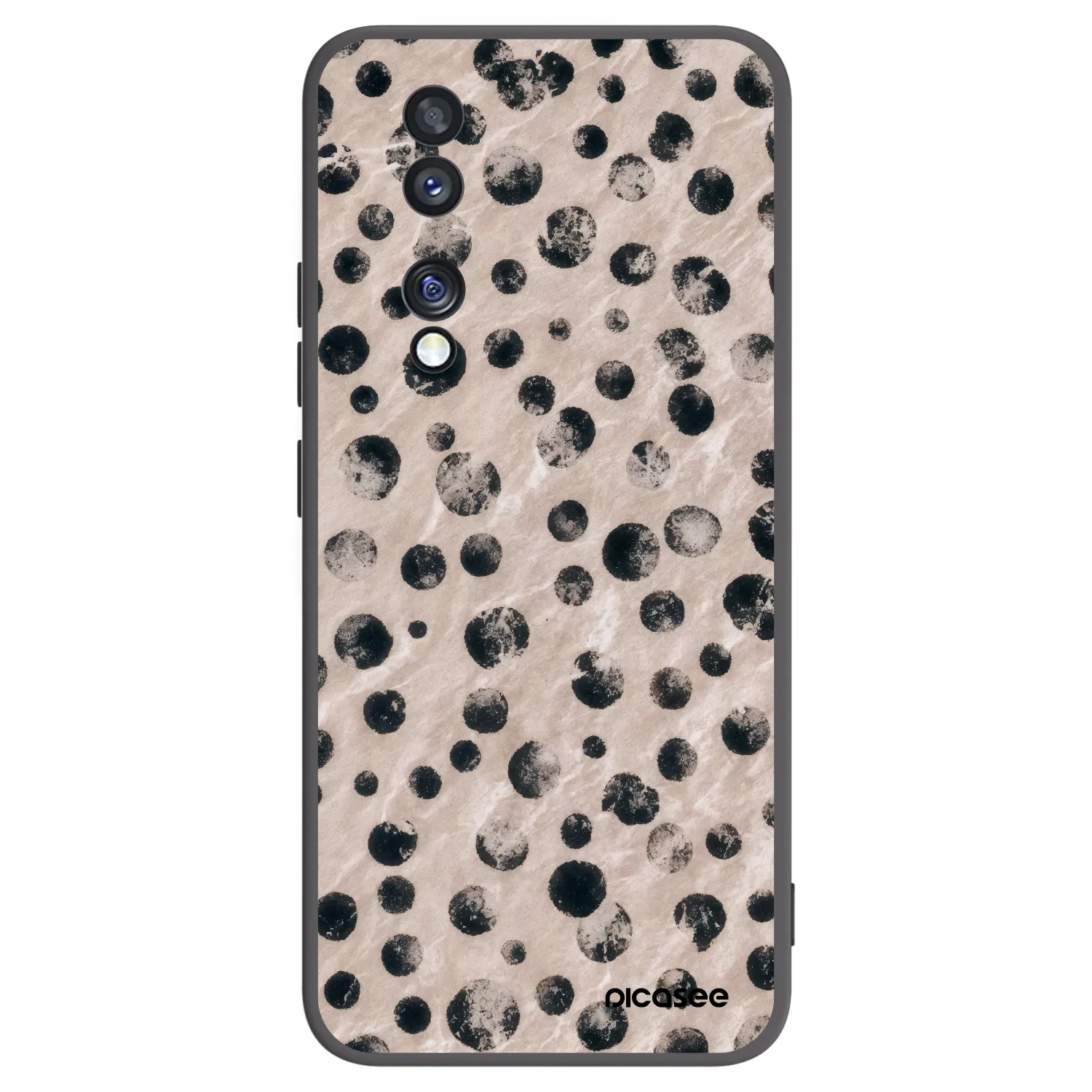 Picasee crna silikonska maskica za Honor 70 - Inked