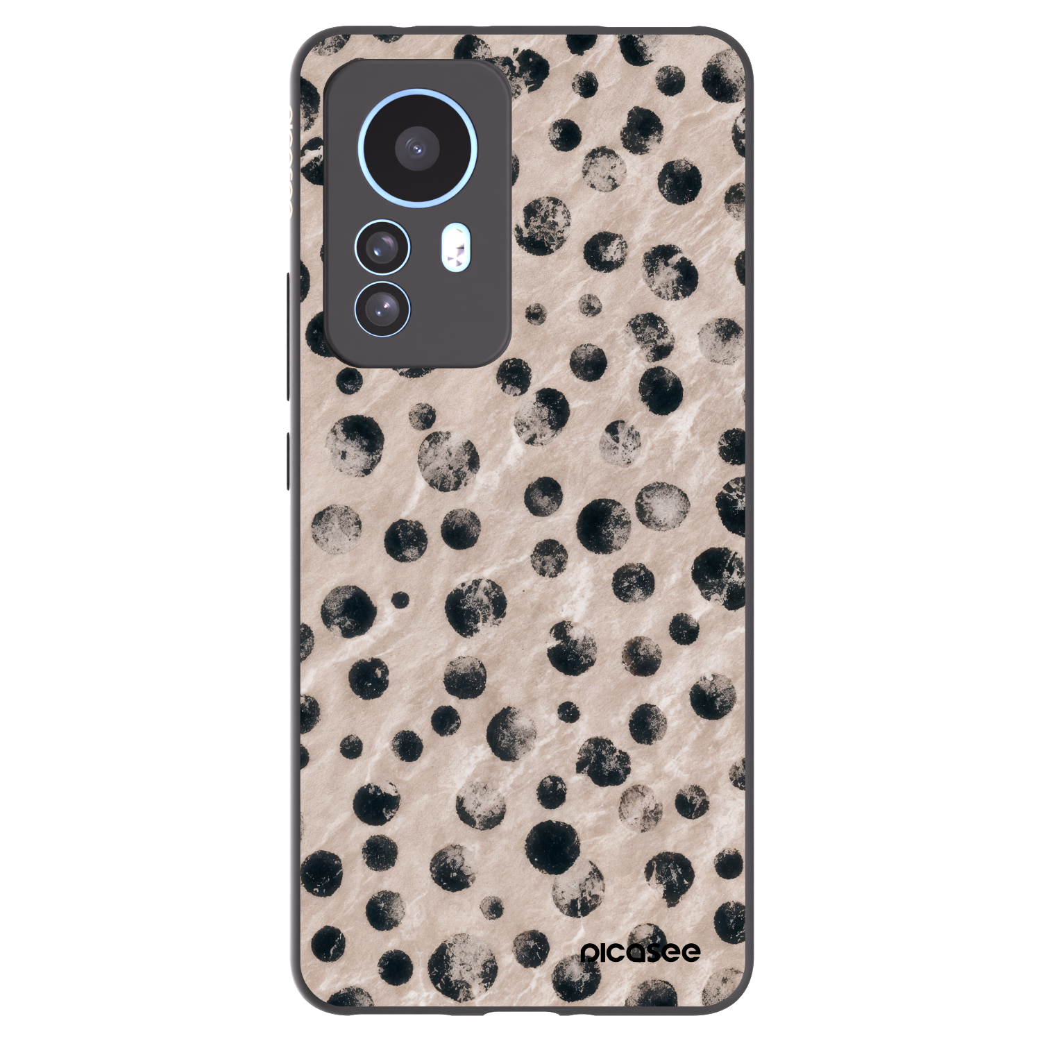 Picasee crna silikonska maskica za Xiaomi 12T - Inked