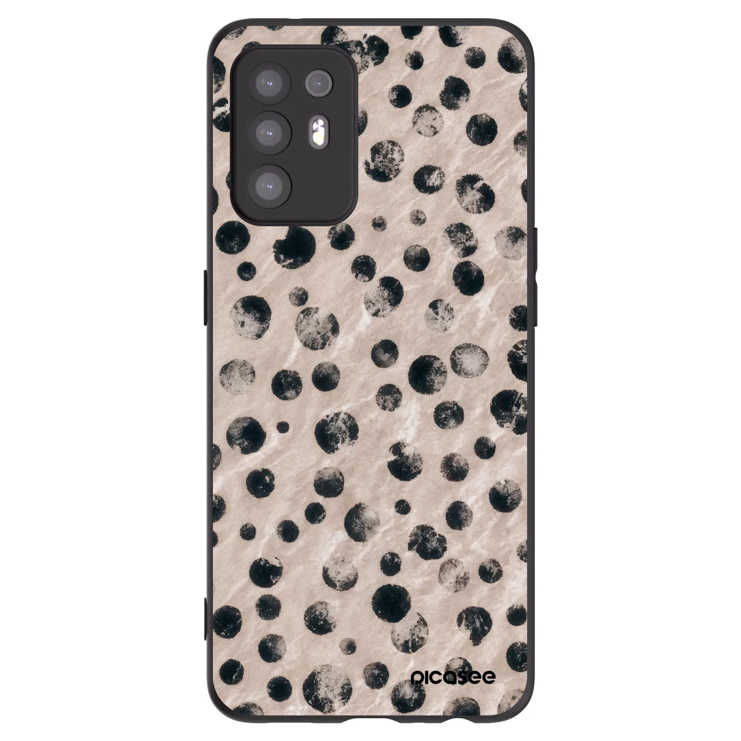 Picasee crna silikonska maskica za OPPO A94 5G - Inked