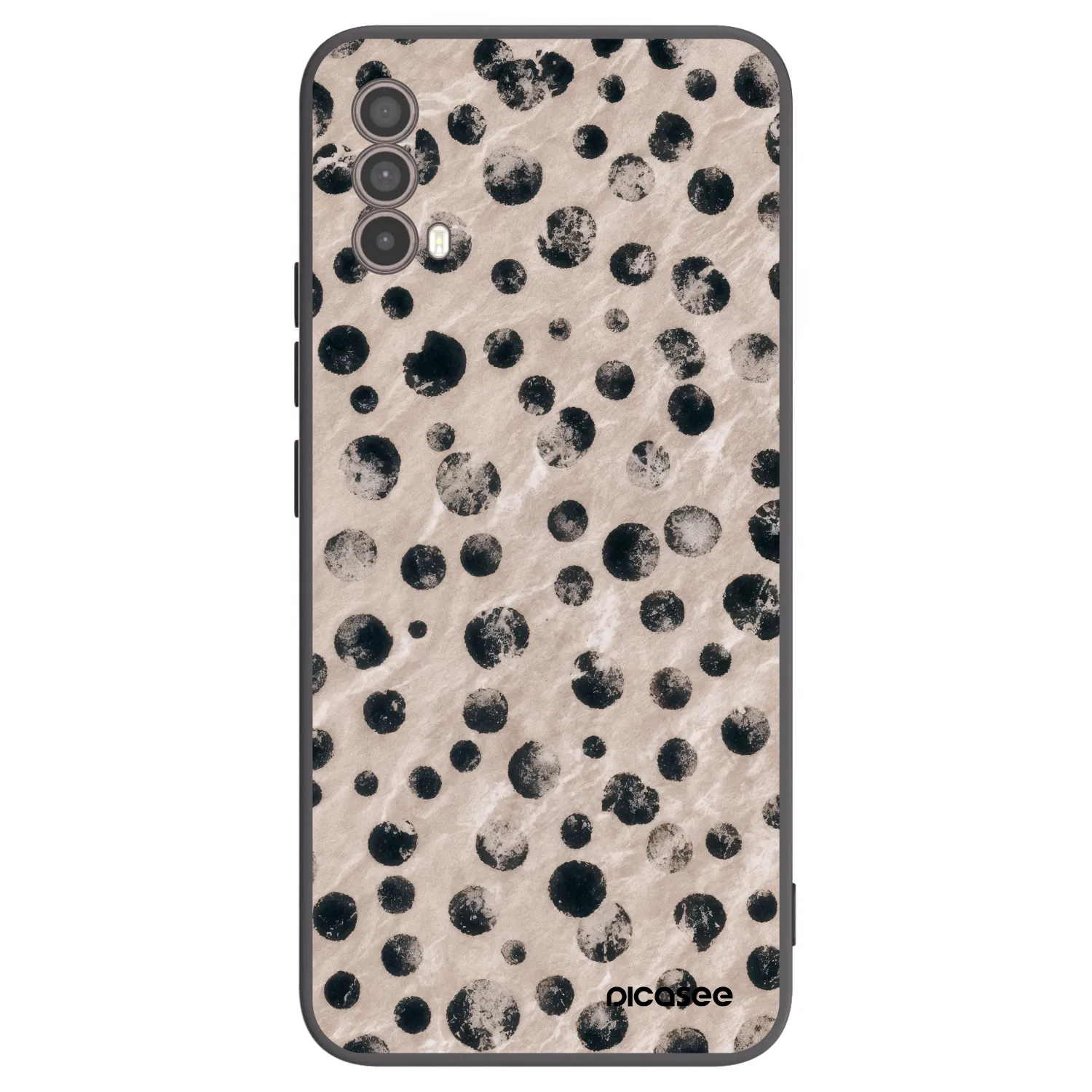Picasee crna silikonska maskica za Motorola Moto E40 - Inked