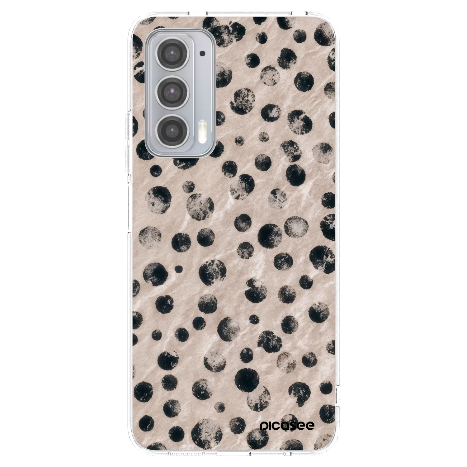 Picasee silikonska prozirna maskica za Motorola Edge 20 - Inked