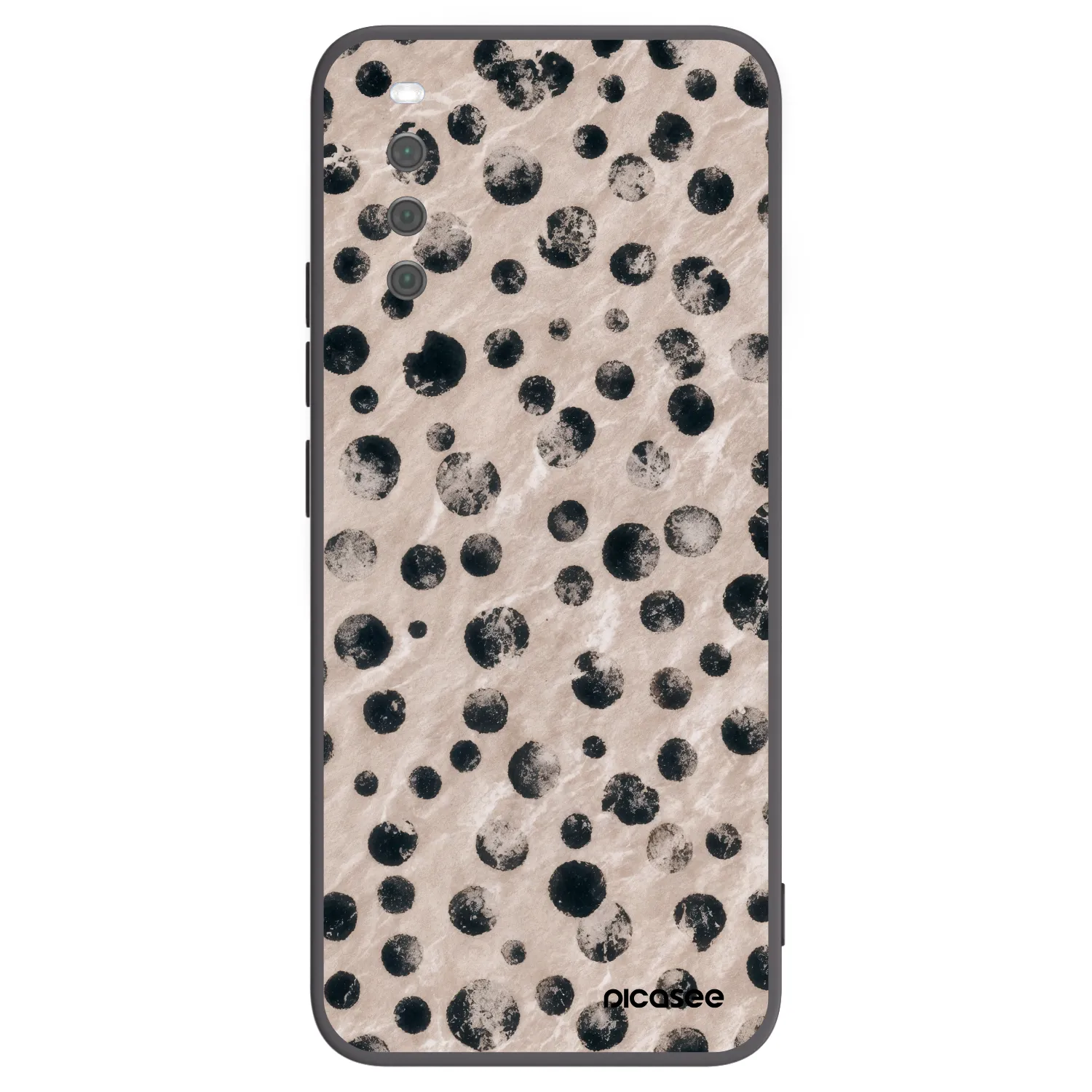 Picasee crna silikonska maskica za Sony Xperia 10 III - Inked